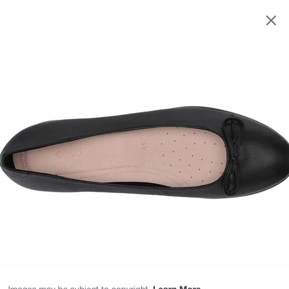 NEW ECCO Women's Touch Ballerina 2.0 Ballet Flat Size:6-6.5